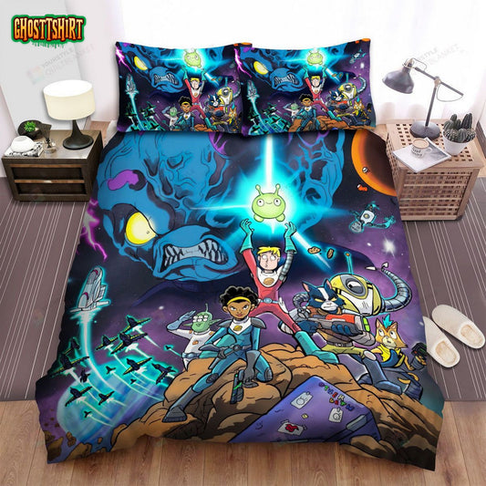 Final Space Movie Art 2 Bed Sheets Spread Comforter Duvet Cover Bedding Set