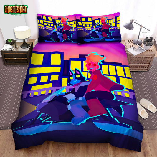 Final Space Movie Art 5 Bed Sheets Spread Comforter Duvet Cover Bedding Set