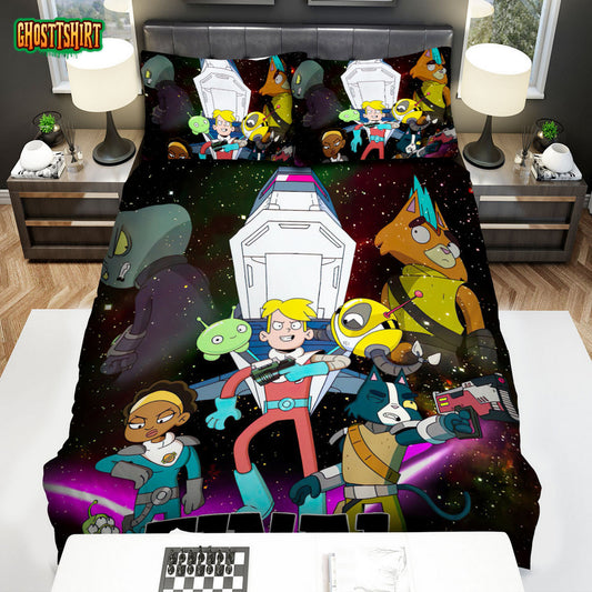 Final Space Movie Poster 12 Bed Sheets Spread Comforter Duvet Cover Bedding Set