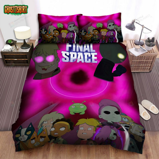 Final Space Movie Poster 13 Bed Sheets Spread Comforter Duvet Cover Bedding Set