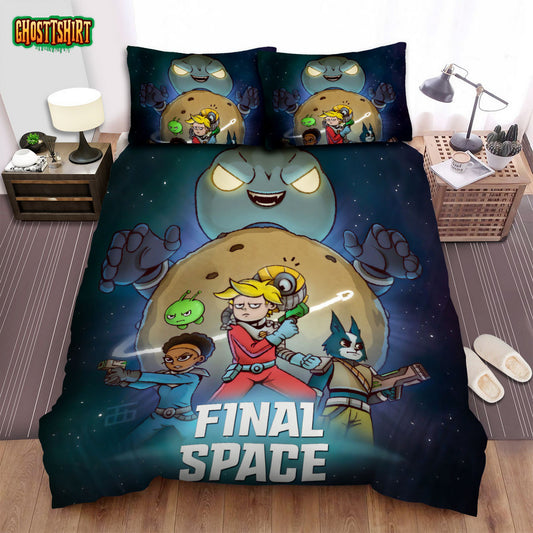 Final Space Movie Poster 9 Bed Sheets Spread Comforter Duvet Cover Bedding Set