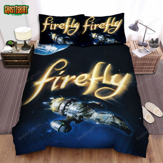 Firefly Joss Whedon's Movie Poster Bed Sheets Duvet Cover Bedding Set