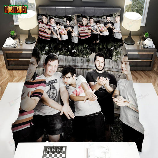 Fireworks Band Bed Sheets Spread Comforter Duvet Cover Bedding Set