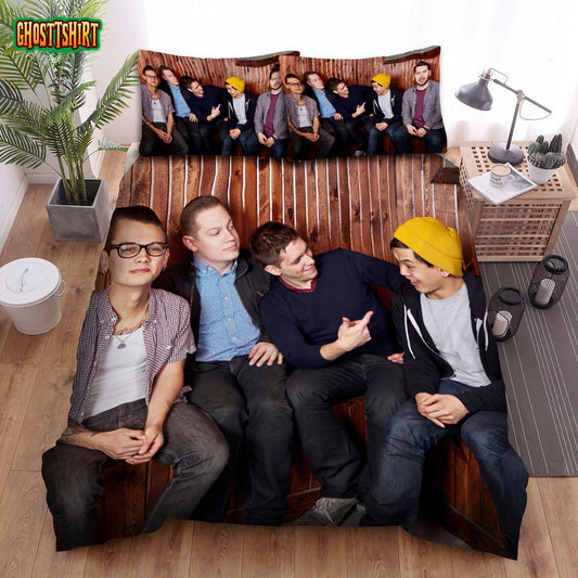 Fireworks Band Photo Bed Sheets Spread Comforter Duvet Cover Bedding Set