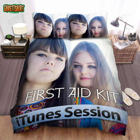 First Aid Kit Album Itunes Session Bed Sheets Spread Comforter Duvet Cover Bedding Set