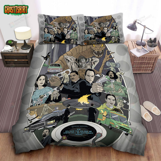 First Movie's Painting Bed Sheets Spread Comforter Duvet Cover Bedding Set
