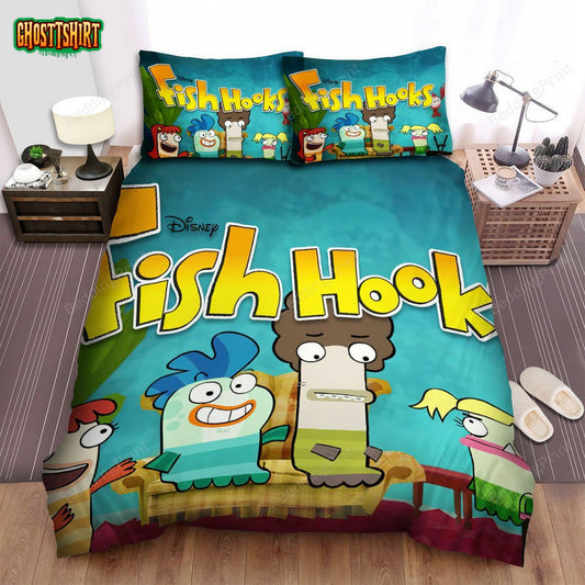 Fish Hooks The Poster Bed Sheets Spread Duvet Cover Bedding Set