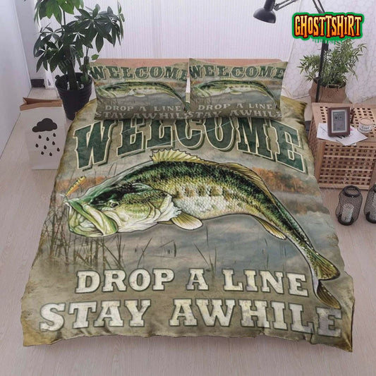 Fishes Japanese Girl Anime 185 Bedding Set