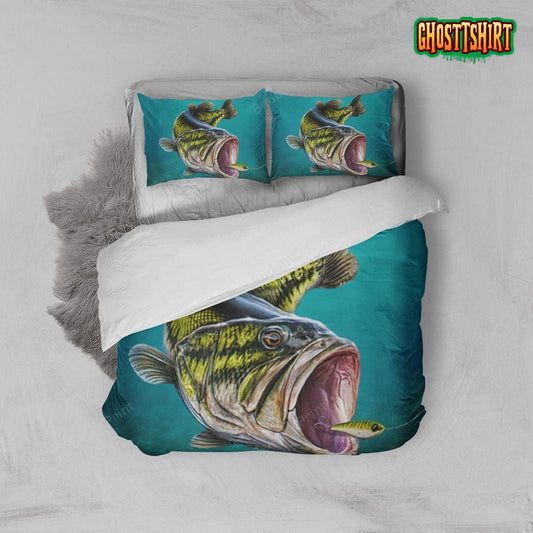 Fishing Bed Sheets Duvet Cover Bedding Set