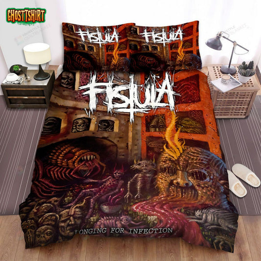 Fistula Longing For Infection Album Music Bed Sheets Spread Comforter Duvet Cover Bedding Set