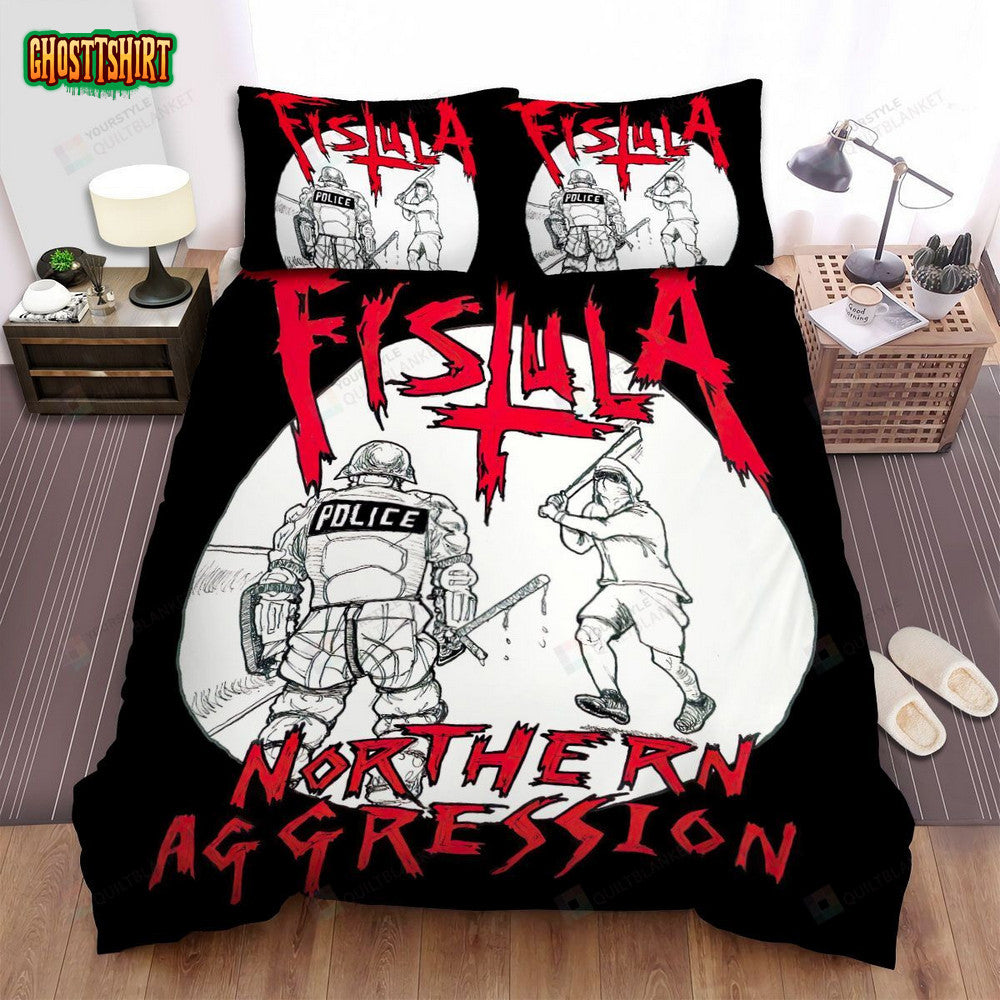 Fistula Northern Aggression Album Music Bed Sheets Spread Comforter Duvet Cover Bedding Set