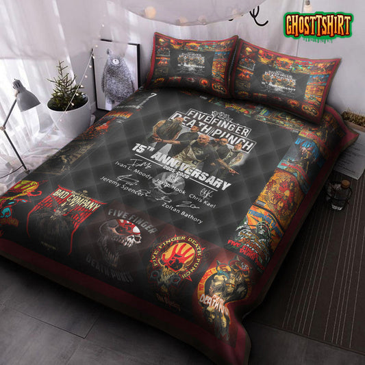 Five Finger Death Punch Anniversary Bedding Set