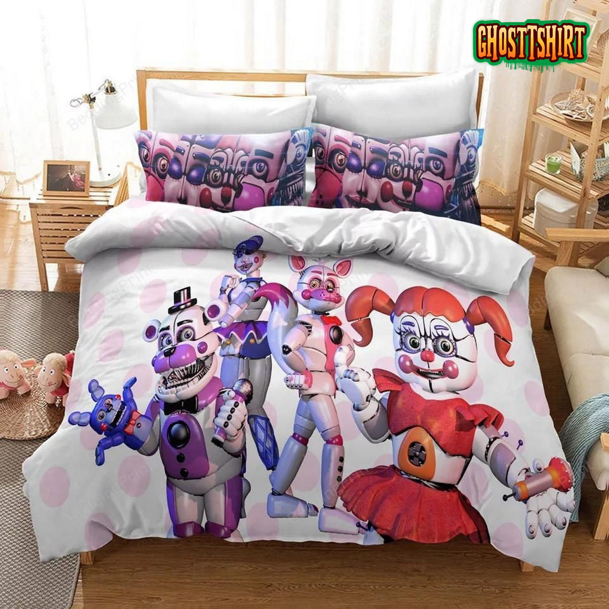 Five Nights at Freddy's Duvet Cover Bedding Set