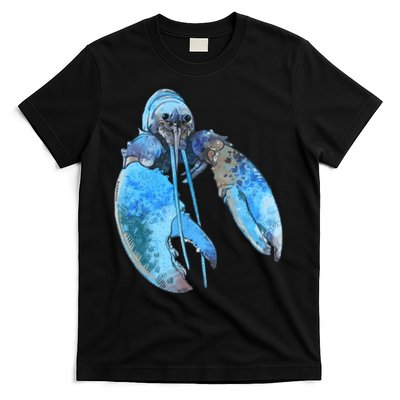 Funny Jumpscare Lobster Meme Blue Crustacean T-Shirt