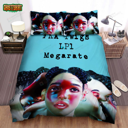 Fka Twigs Lp1 Megarate Album Music Bed Sheets Spread Comforter Duvet Cover Bedding Set