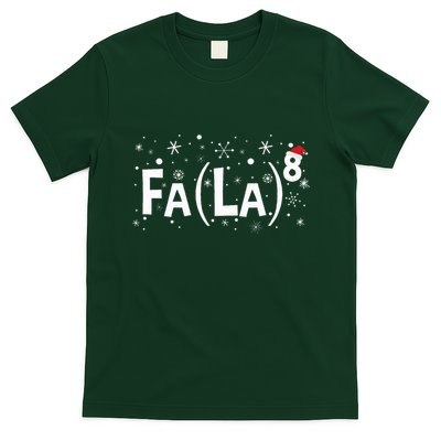 Fa La 8 Math Teacher Christmas Fa La La T-Shirt
