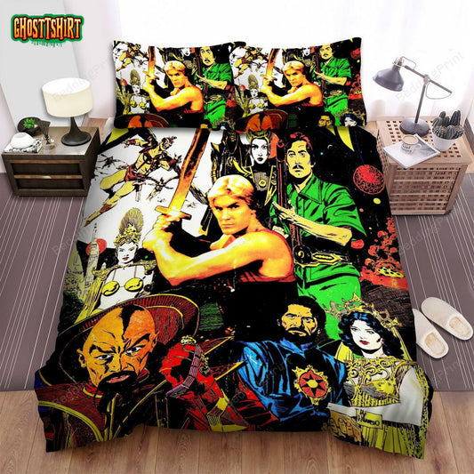 Flash Gordon Movie Poster 1 Bed Sheets Duvet Cover Bedding Set