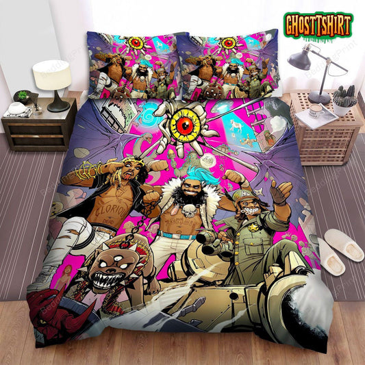 Flatbush Zombies 3001 A Laced Odyssey Vinyl Bed Sheets Duvet Cover Bedding Set