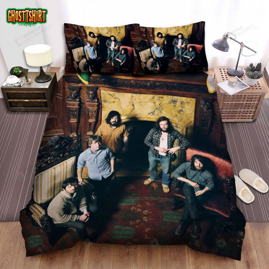 Fleet Foxes Band Castle Pose Bed Sheets Spread Comforter Duvet Cover Bedding Set