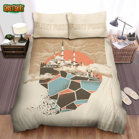 Fleet Foxes Band Sky Castle Art Bed Sheets Spread Comforter Duvet Cover Bedding Set
