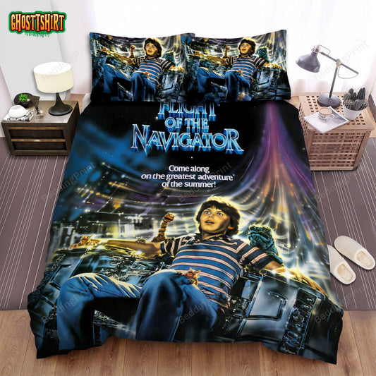 Flight Of The Navigator David Freeman Poster Bed Sheets Duvet Cover Bedding Set