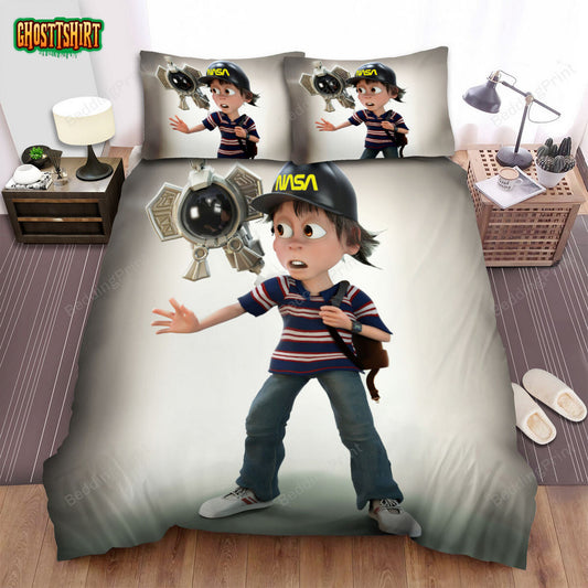 Flight Of The Navigator Movie Art 3 Bed Sheets Duvet Cover Bedding Set
