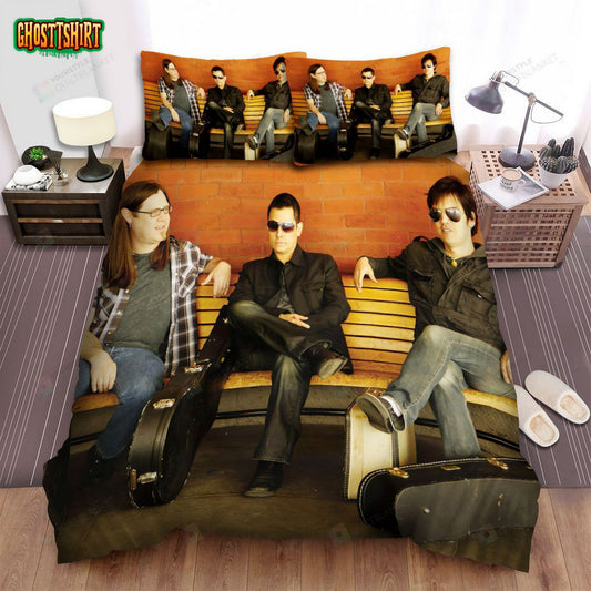 Floater Posting Of The Band On Yellow Chair Bed Sheets Spread Comforter Duvet Cover Bedding Set
