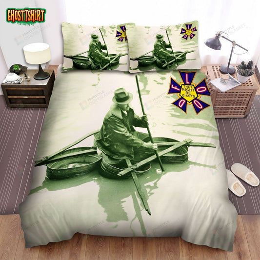 Flood Album Cover They Might Be Giants Bed Sheets Spread Comforter Duvet Cover Bedding Set
