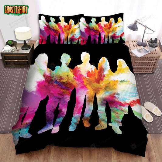 Flying Colors Music Band Artwork Bed Sheets Spread Comforter Duvet Cover Bedding Set
