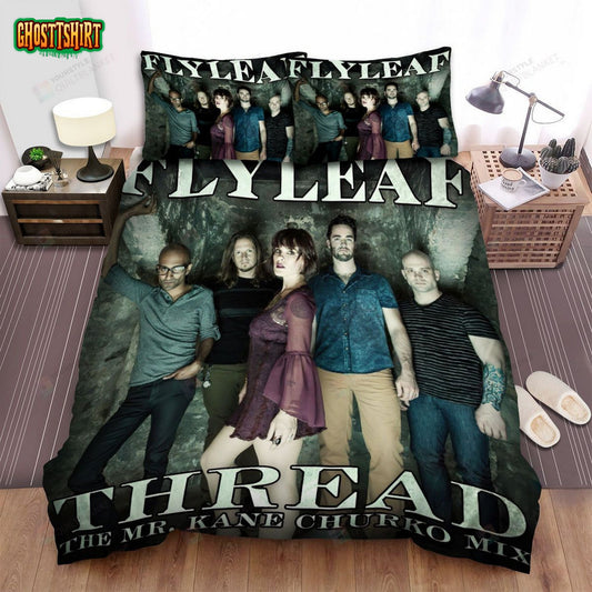 Flyleaf Thread Album Music Bed Sheets Spread Comforter Duvet Cover Bedding Set