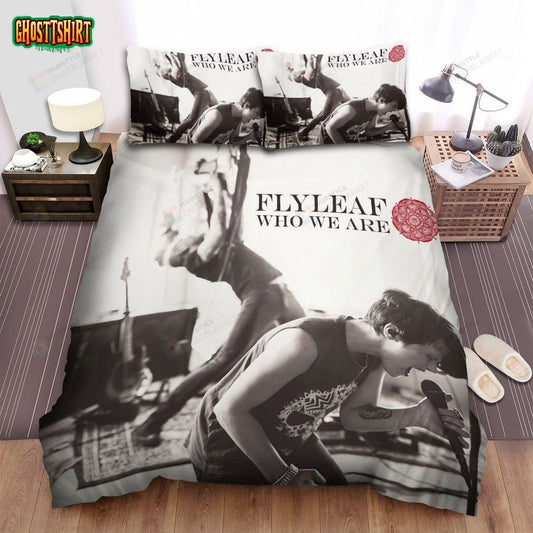 Flyleaf Who We Are Album Music Bed Sheets Spread Comforter Duvet Cover Bedding Set