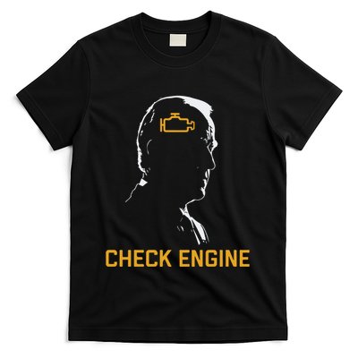 Funny Meme Biden Check Engine Light Anti Biden T-Shirt