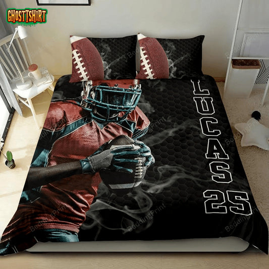 Football Custom Duvet Cover Bedding Set