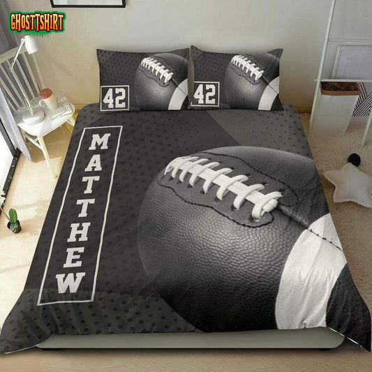 Football Vintage Custom Duvet Cover Bedding Set