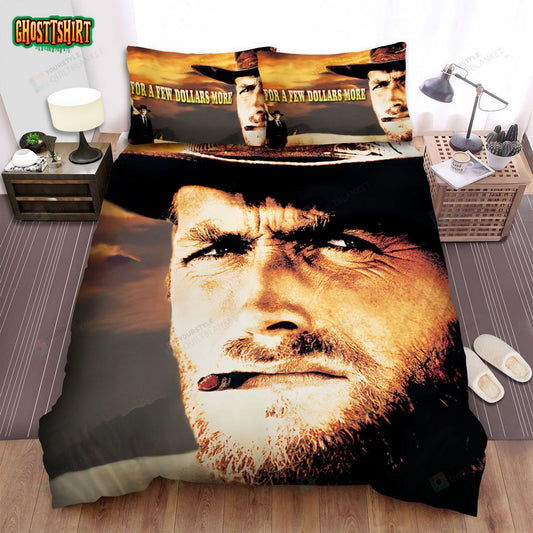 For A Few Dollars More Movie Poster 1 Bed Sheets Spread Comforter Duvet Cover Bedding Set