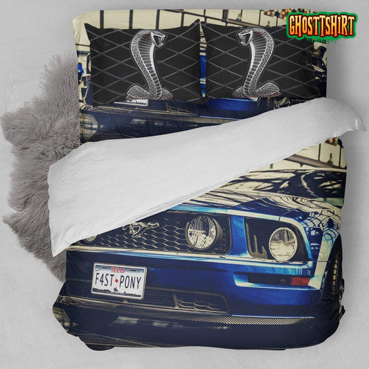 Ford Mustang Cobra Super Sport Car Bedding Set