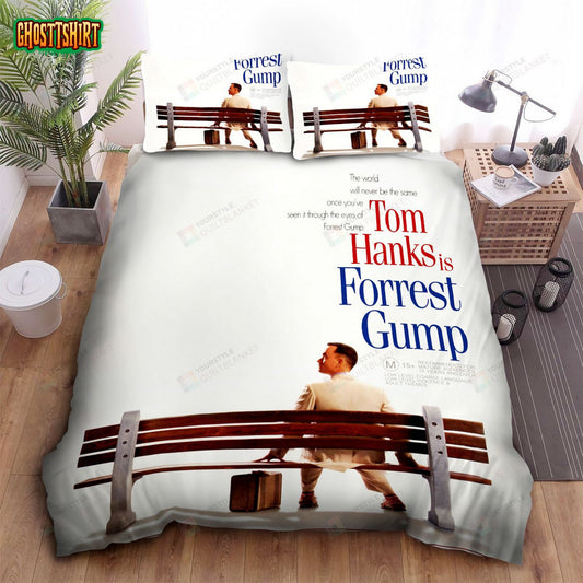 Forrest Gump Original Movie Poster Bed Sheet Spread Duvet Cover Bedding Set