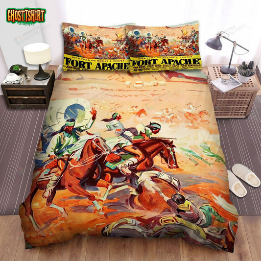 Fort Apache Movie Poster Bed Sheets Spread Comforter Duvet Cover Bedding Set Ver 2