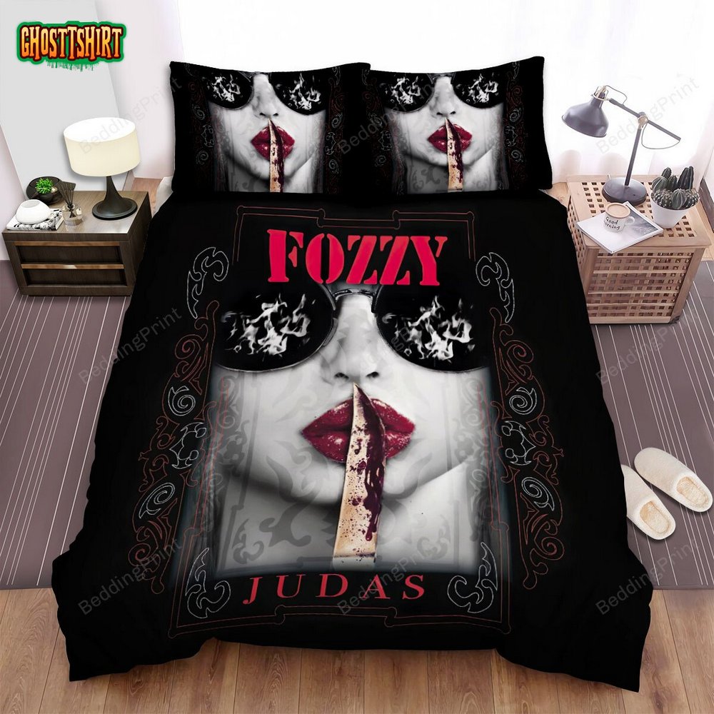 Fozzy Music Judas Album Bed Sheets Duvet Cover Bedding Set