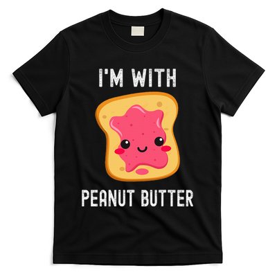 Funny Peanut Butter Jelly Matching Couples T-Shirt