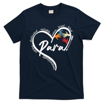 Funny Paraprofessional Graphic Tees Tops Back To School Art T-Shirt