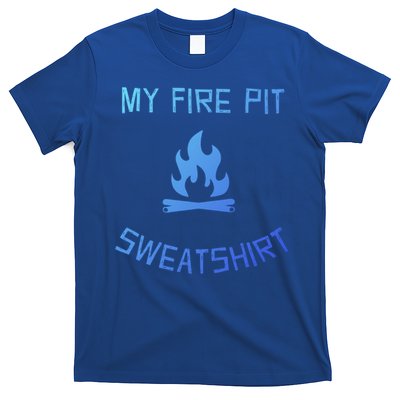 Fire Pit Lake Life Campfire Bonfire Camping Gift T-Shirt