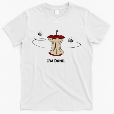 Funny Rotten Apple Sarcastic Retired Teacher Retirement Gift T-Shirt