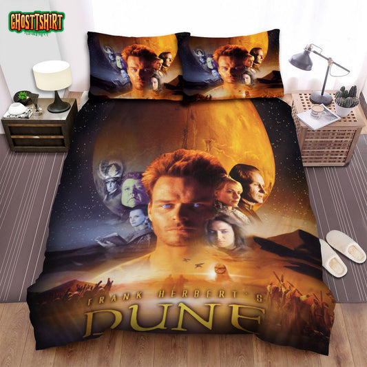 Frank Herbert's Dune Movie Poster 1 Bed Sheets Spread Comforter Duvet Cover Bedding Set