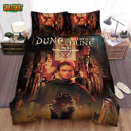 Frank Herbert's Dune Paul Atreides Poster Bed Sheets Spread Comforter Duvet Cover Bedding Set