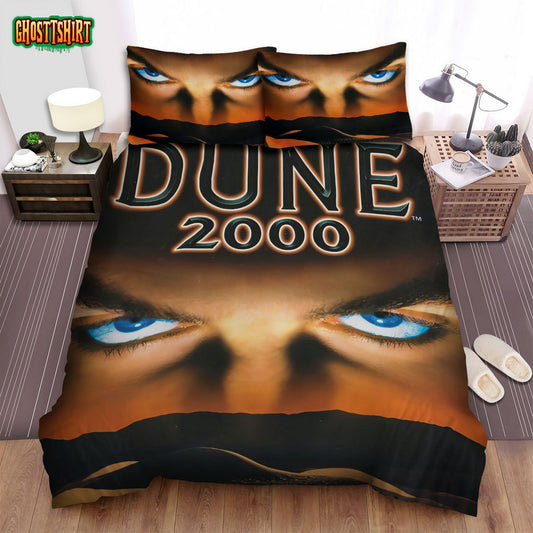 Frank Herbert's Dune The Eyes Poster Bed Sheets Spread Comforter Duvet Cover Bedding Set