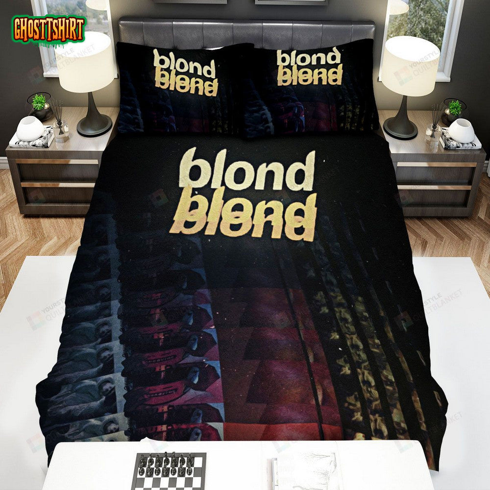 Frank Ocean Blond Album Bed Sheets Spread Comforter Duvet Cover Bedding Set