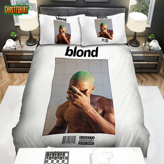 Frank Ocean Blond Album Cover Bed Sheets Spread Comforter Duvet Cover Bedding Set