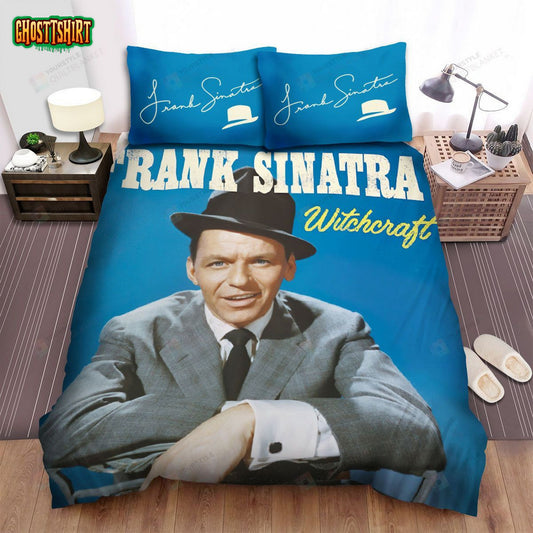 Frank Sinatra Album Witchcraft Bed Sheets Spread Comforter Duvet Cover Bedding Set