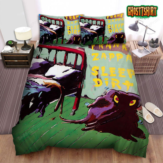 Frank Zappa Sleep Dirt Bed Sheets Duvet Cover Bedding Set